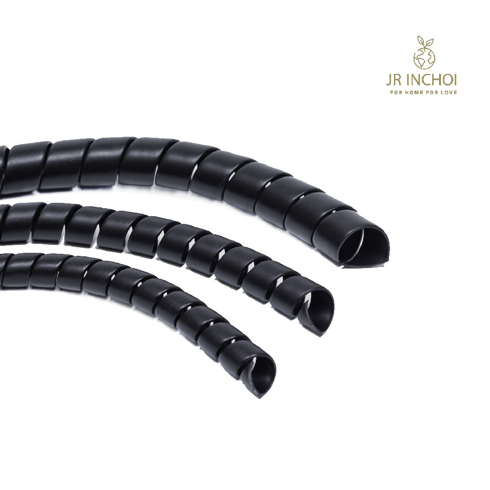 13MM ,15MM,20MM  X 5M  BLACK SPIRAL WRAP