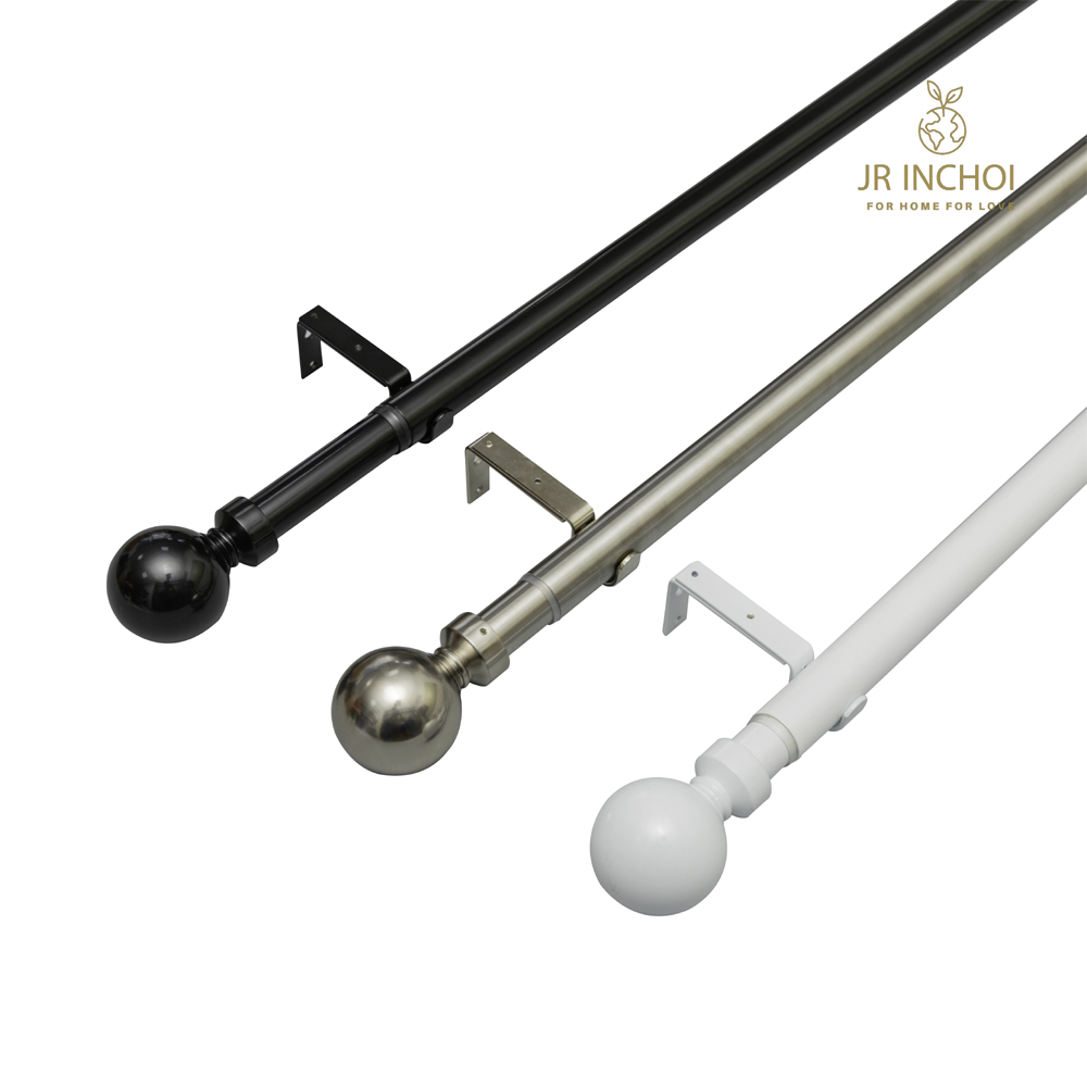 DEC ROD EXPAND 1619MM,1922MM,2528MM  WHITE,BLACK, SATIN BALL